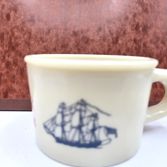 Old Spice Shaving Mug Grand Turk Ship 1786 Shulton Clifton Rare Early American - Picture 5 of 9